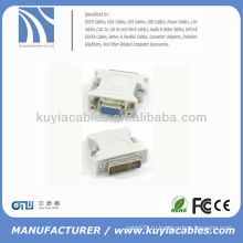 24 + 1 DVI контактный штырек с 15-контактным VGA-коннектором DVI VGA-адаптер DVI-D